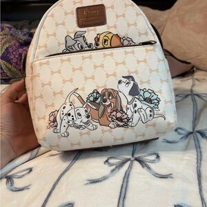 Disney dogs lounge fly back pack